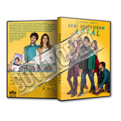 Seni Seviyorum Aptal - 2020 Türkçe Dvd Cover Tasarımı